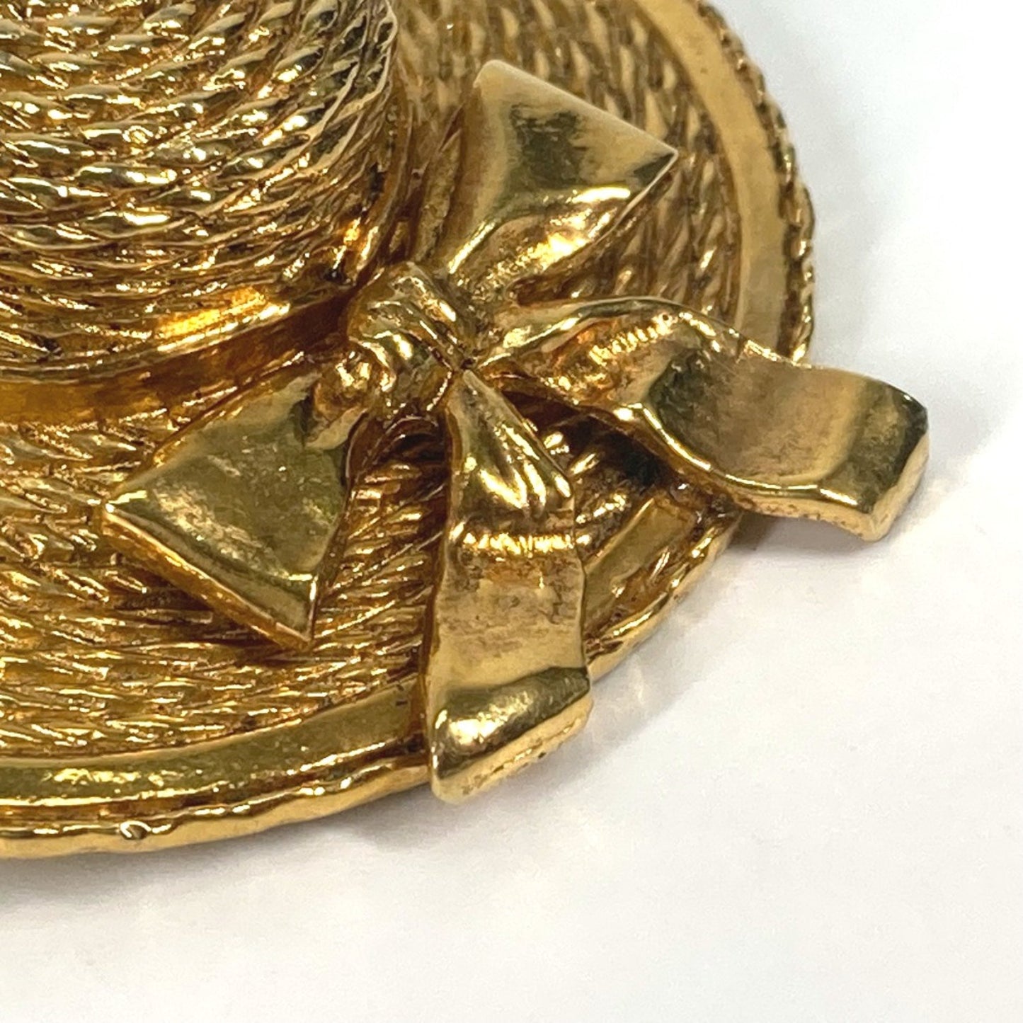 Chanel Coco Mark, Gold, Gold Plated, brooch