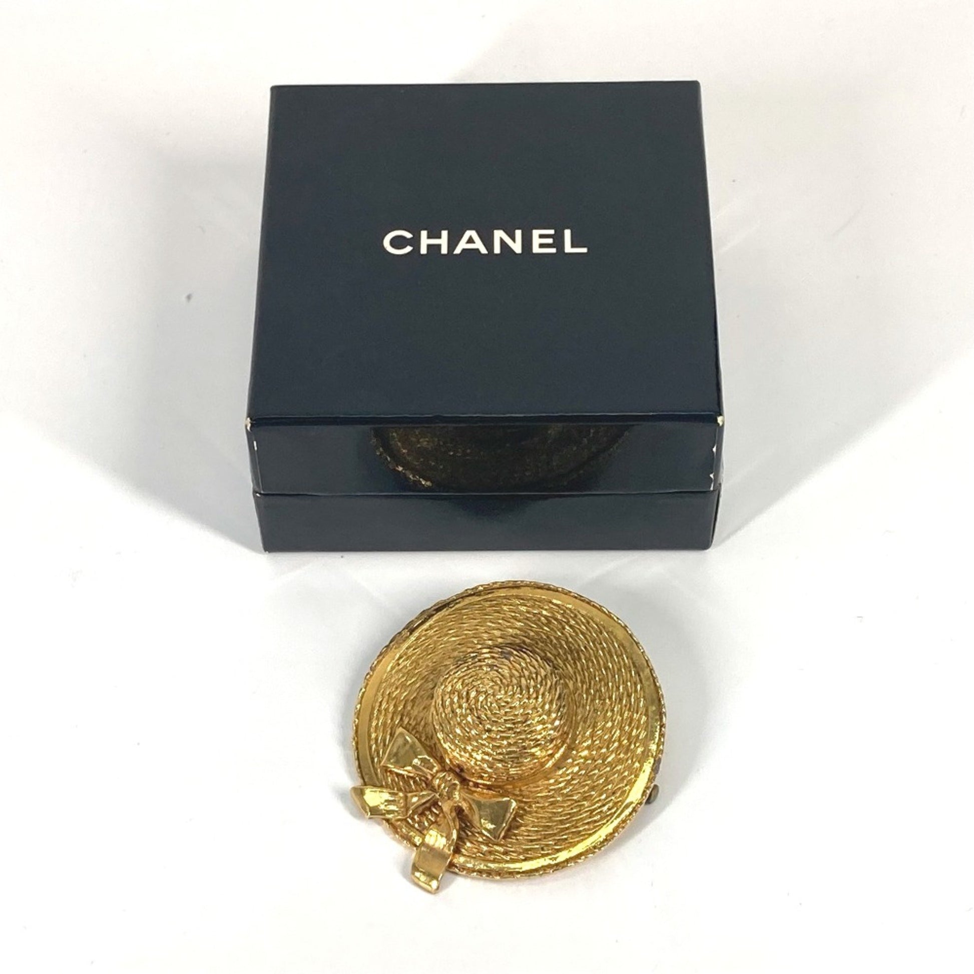 Chanel Coco Mark, Gold, Gold Plated, brooch