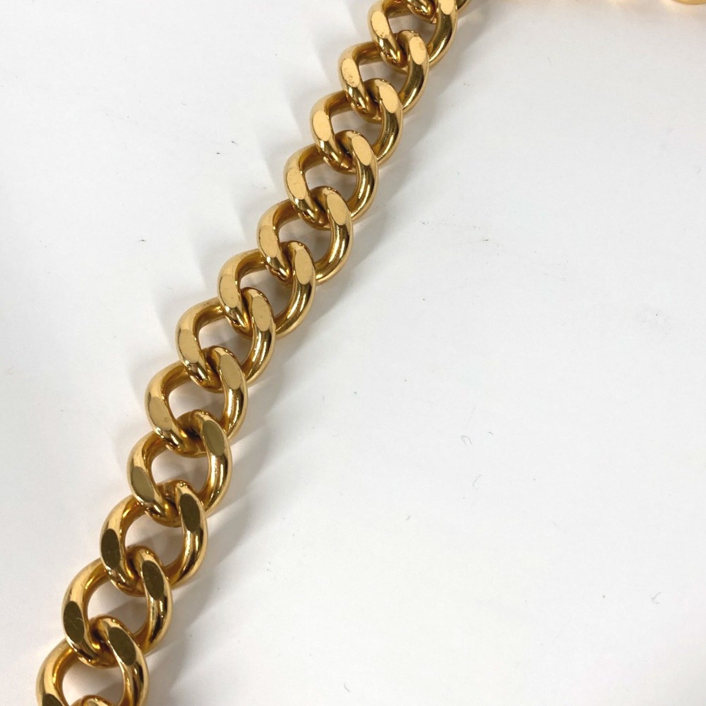 Chanel Coco Mark, Gold, Metal, belt