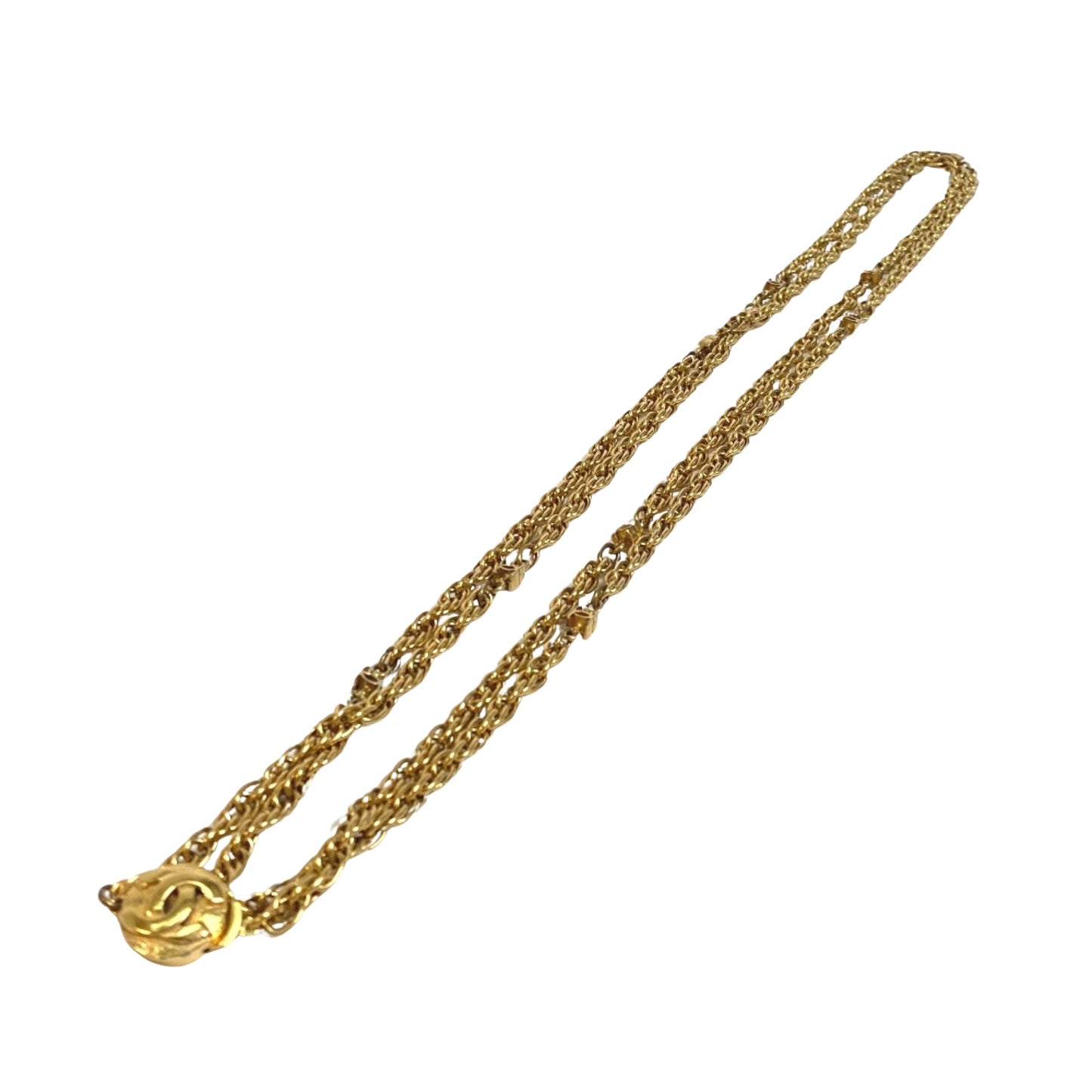 Chanel Coco Mark, Gold, Gold Plated, necklace