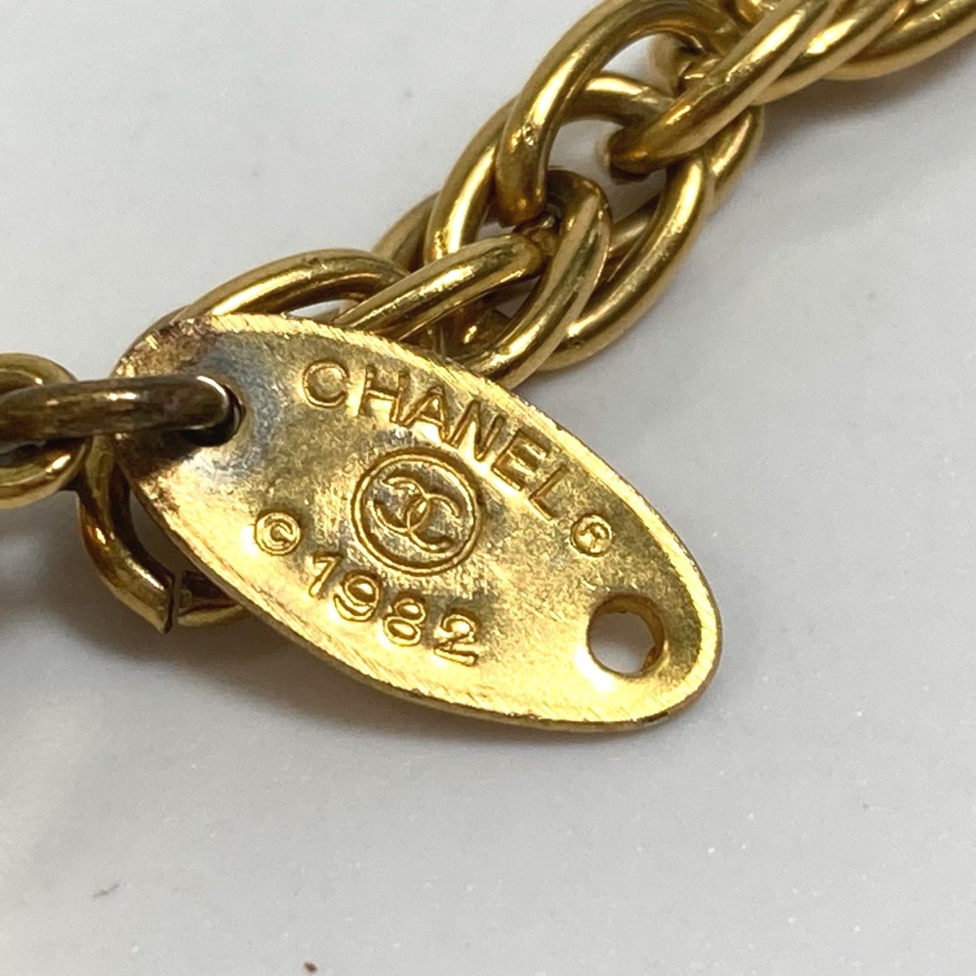 Chanel Coco Mark, Gold, Gold Plated, necklace