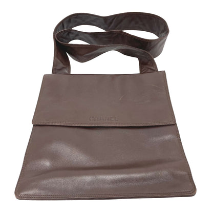 Chanel Shoulder bag, Brown, Leather, shoulder
