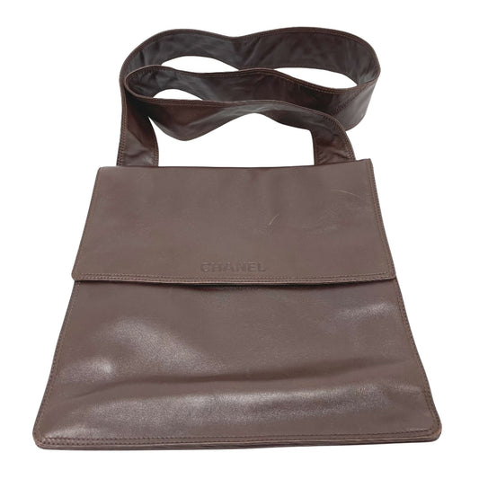 Chanel Shoulder bag, Brown, Leather, shoulder