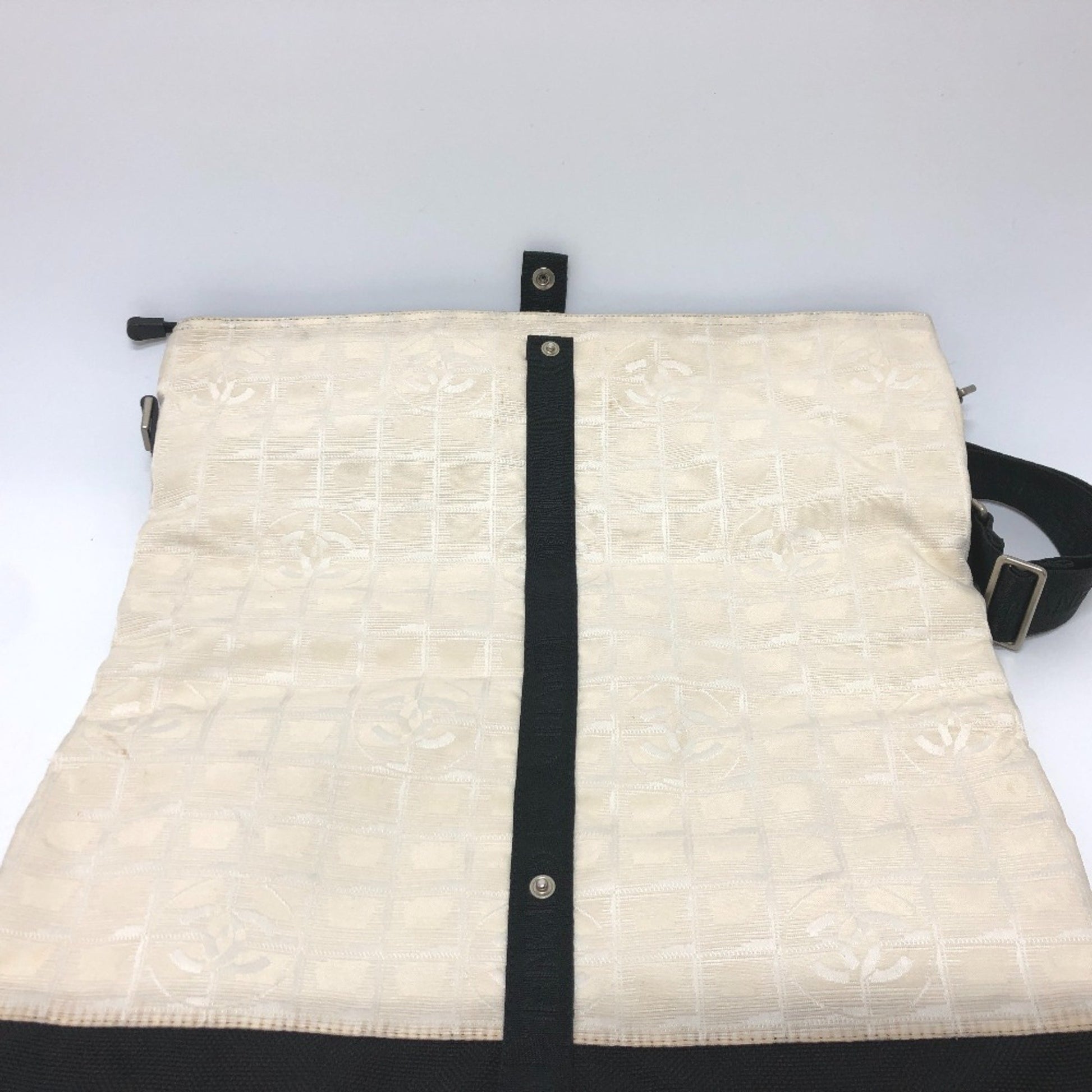 Chanel Sport line, Beige, Canvas, shoulder