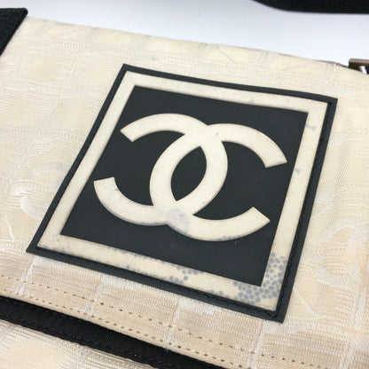 Chanel Sport line, Beige, Canvas, shoulder