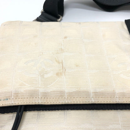 Chanel Sport line, Beige, Canvas, shoulder