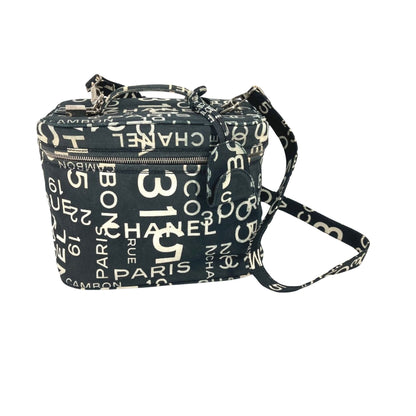 Chanel Vanity, Black, Denim - Jeans, shoulder
