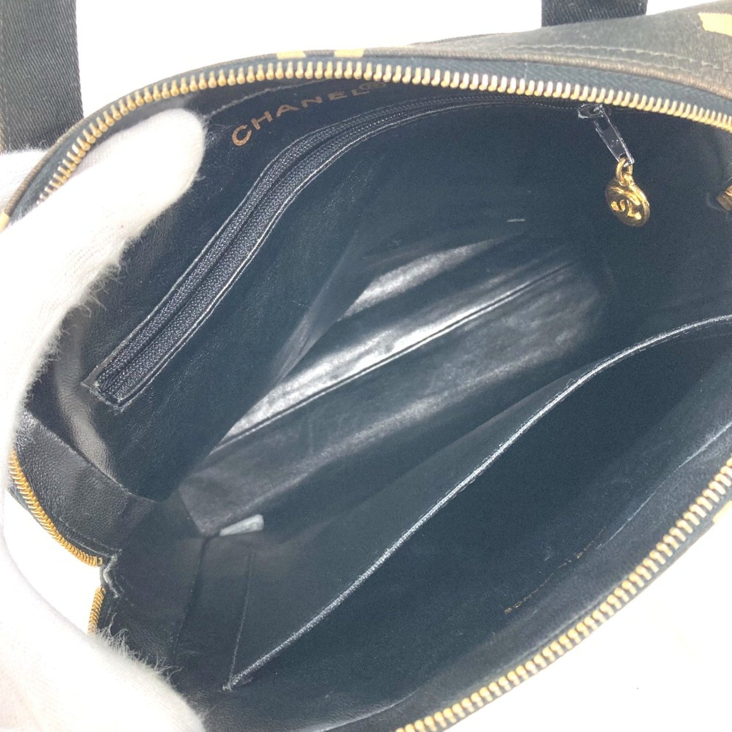 Chanel Icon, Black, Denim - Jeans, handbag