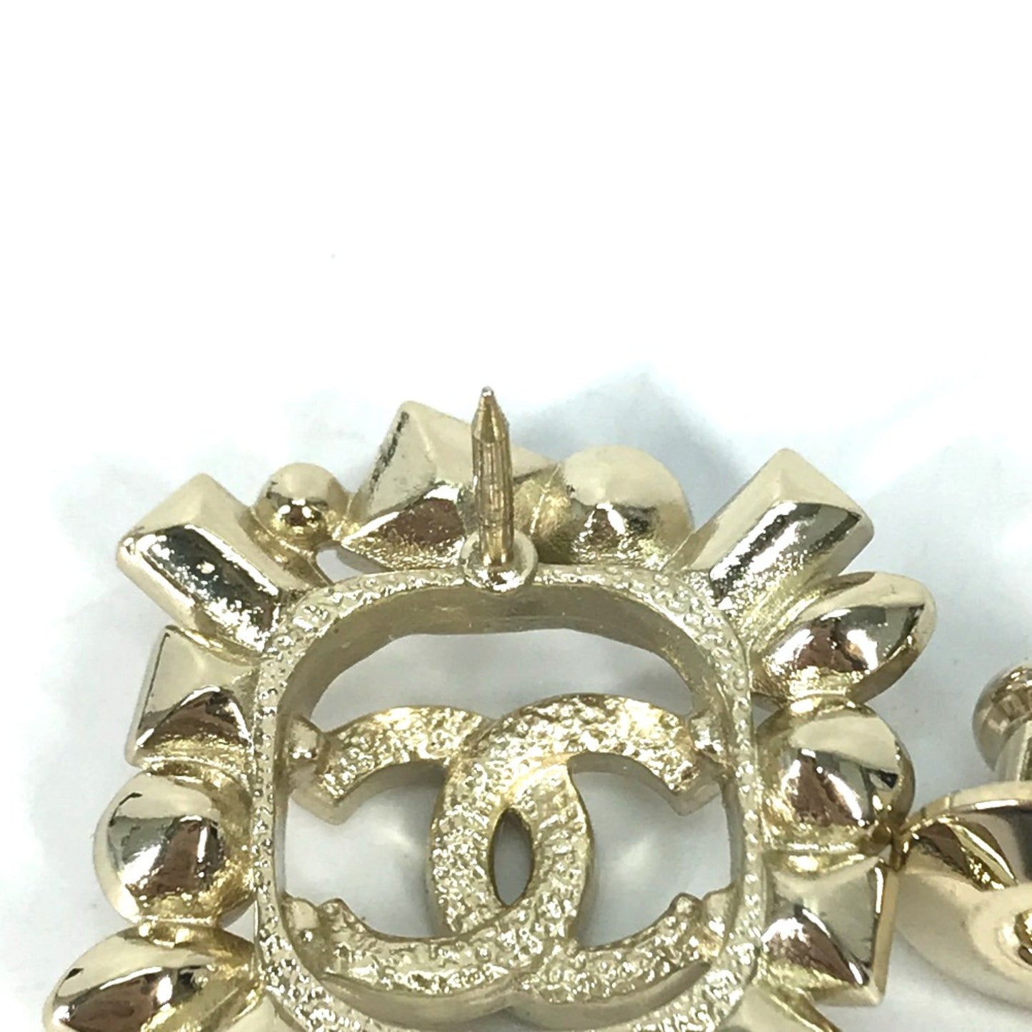 Chanel Coco Mark, Gold, Gold Plated, brooch