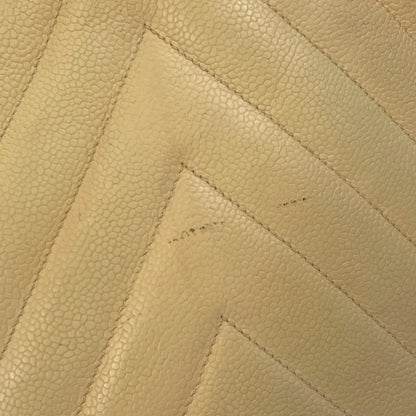 Chanel Wild stitch, Yellow, Leather, shoulder