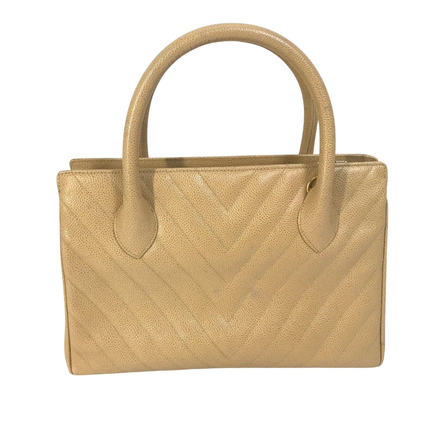 Chanel Wild stitch, Beige, Leather, handbag