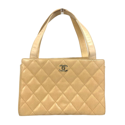 Chanel Wild stitch, Beige, Leather, handbag