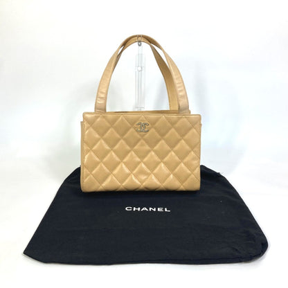 Chanel Wild stitch, Beige, Leather, handbag