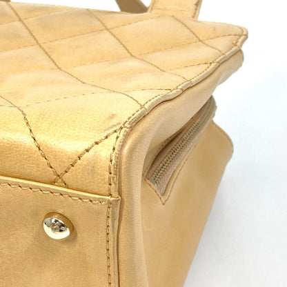 Chanel Wild stitch, Beige, Leather, handbag