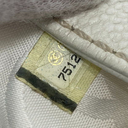 Chanel Logo CC, White, Leather, tote