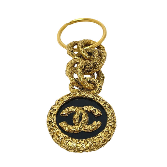 Chanel Logo CC, Gold, Gold Plated, bag