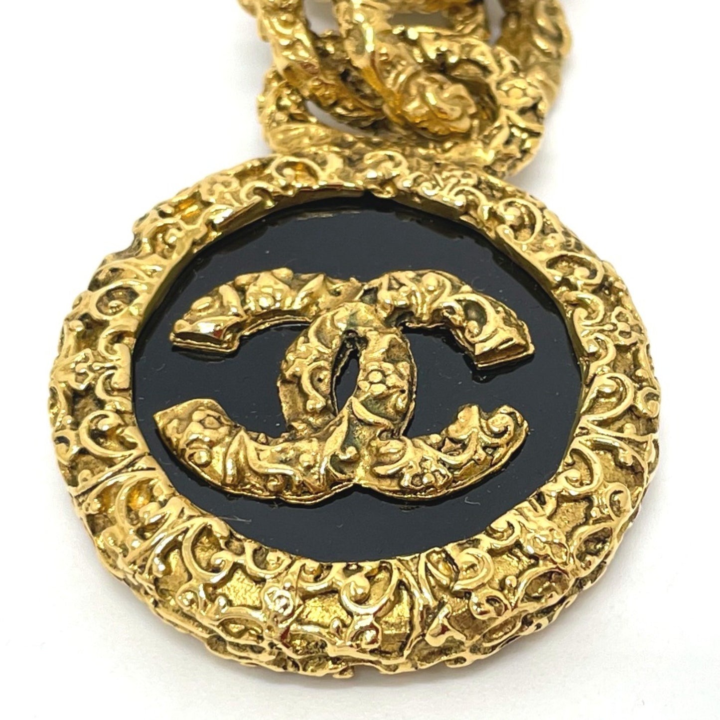 Chanel Logo CC, Gold, Gold Plated, bag