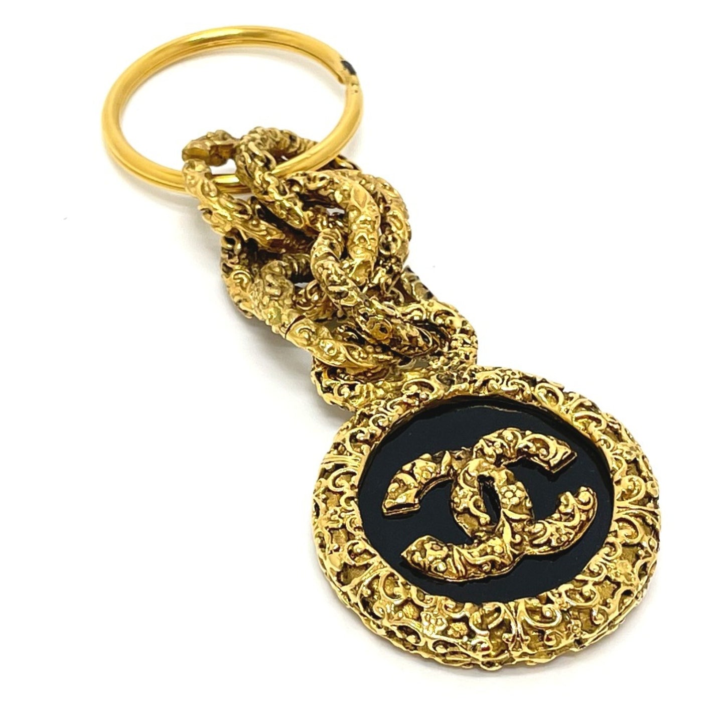 Chanel Logo CC, Gold, Gold Plated, bag