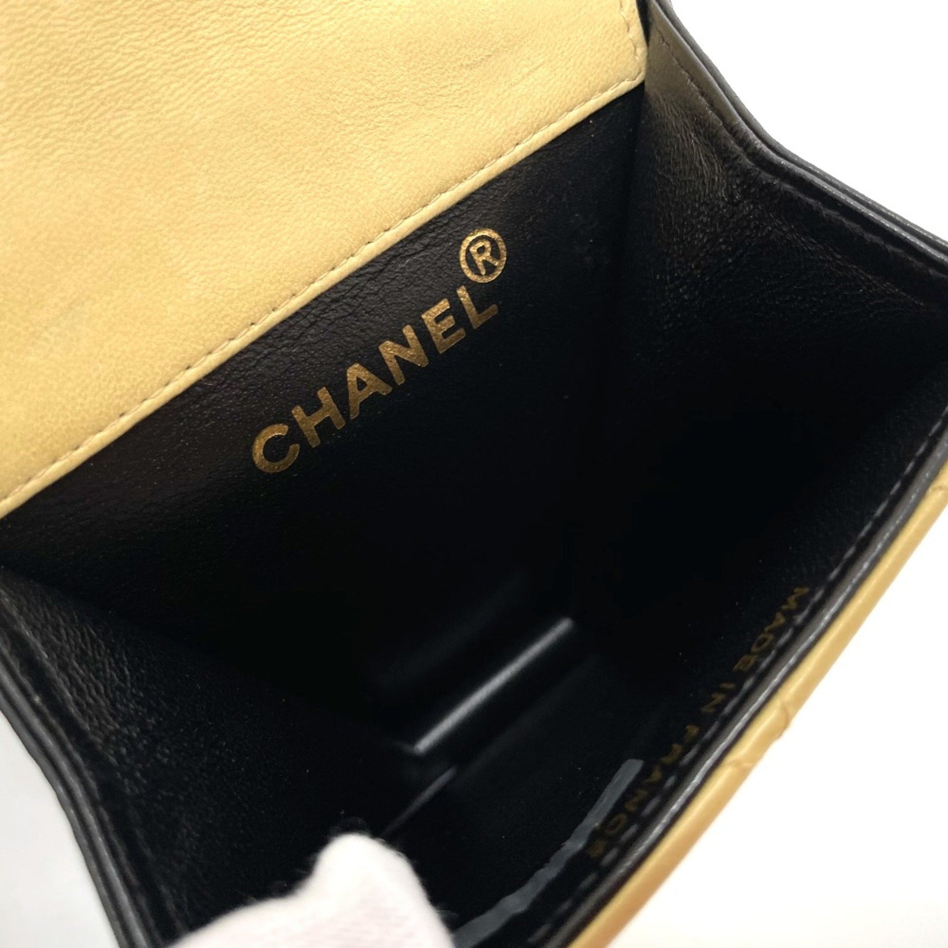 Chanel Matelassé, Black, Leather, shoulder