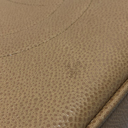 Chanel Coco Mark, Beige, Leather, tote