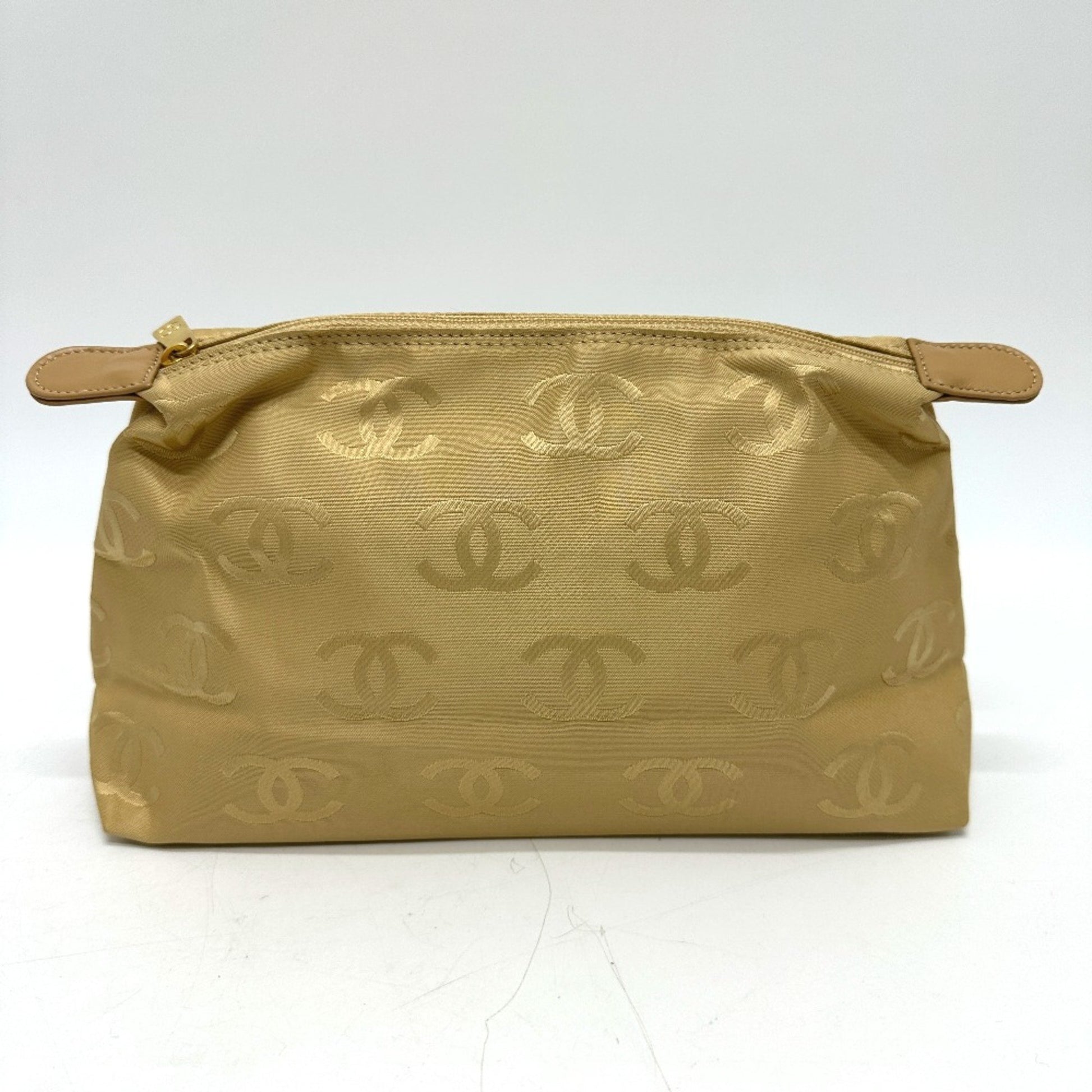 Chanel Wild stitch, Beige, Leather, tote