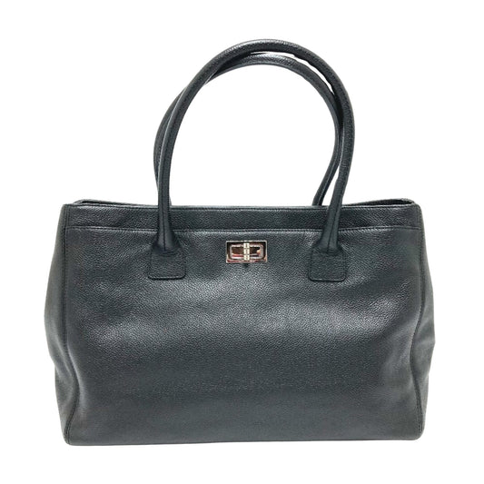 Chanel Executive, Black, Leather, tote