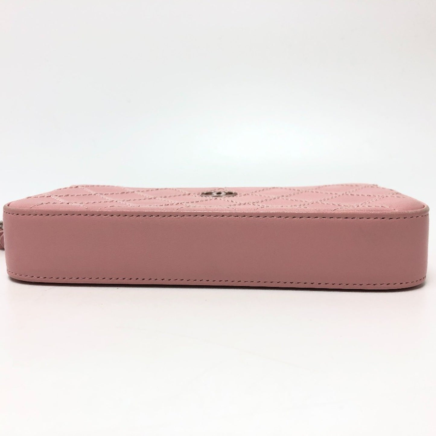 Chanel Coco Mark, Pink, Leather, shoulder