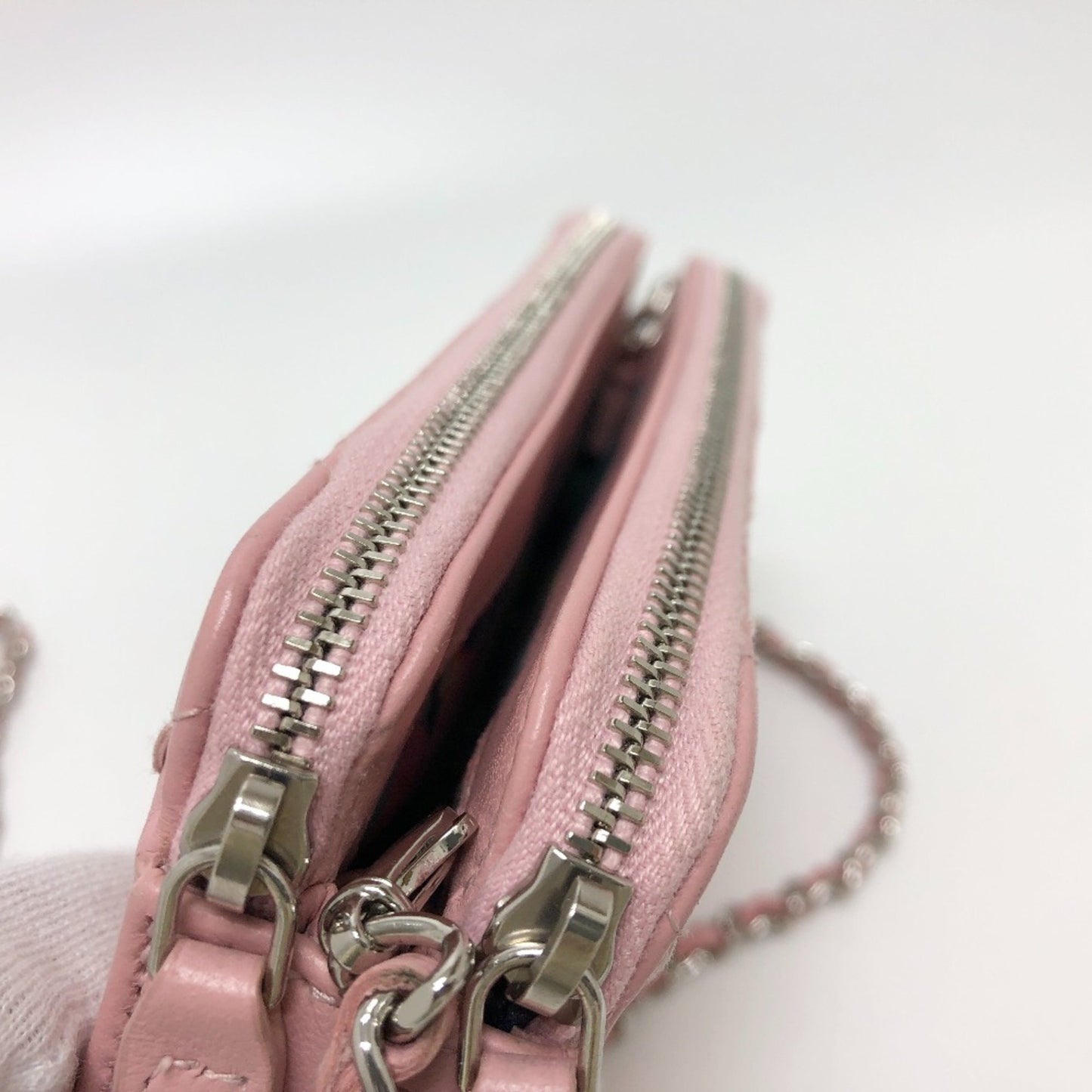 Chanel Coco Mark, Pink, Leather, shoulder