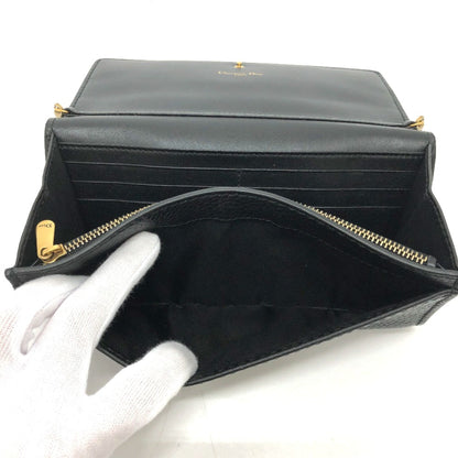 Dior J'Adior, Black, Leather, shoulder