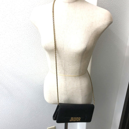 Dior J'Adior, Black, Leather, shoulder