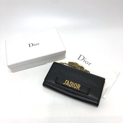 Dior J'Adior, Black, Leather, shoulder