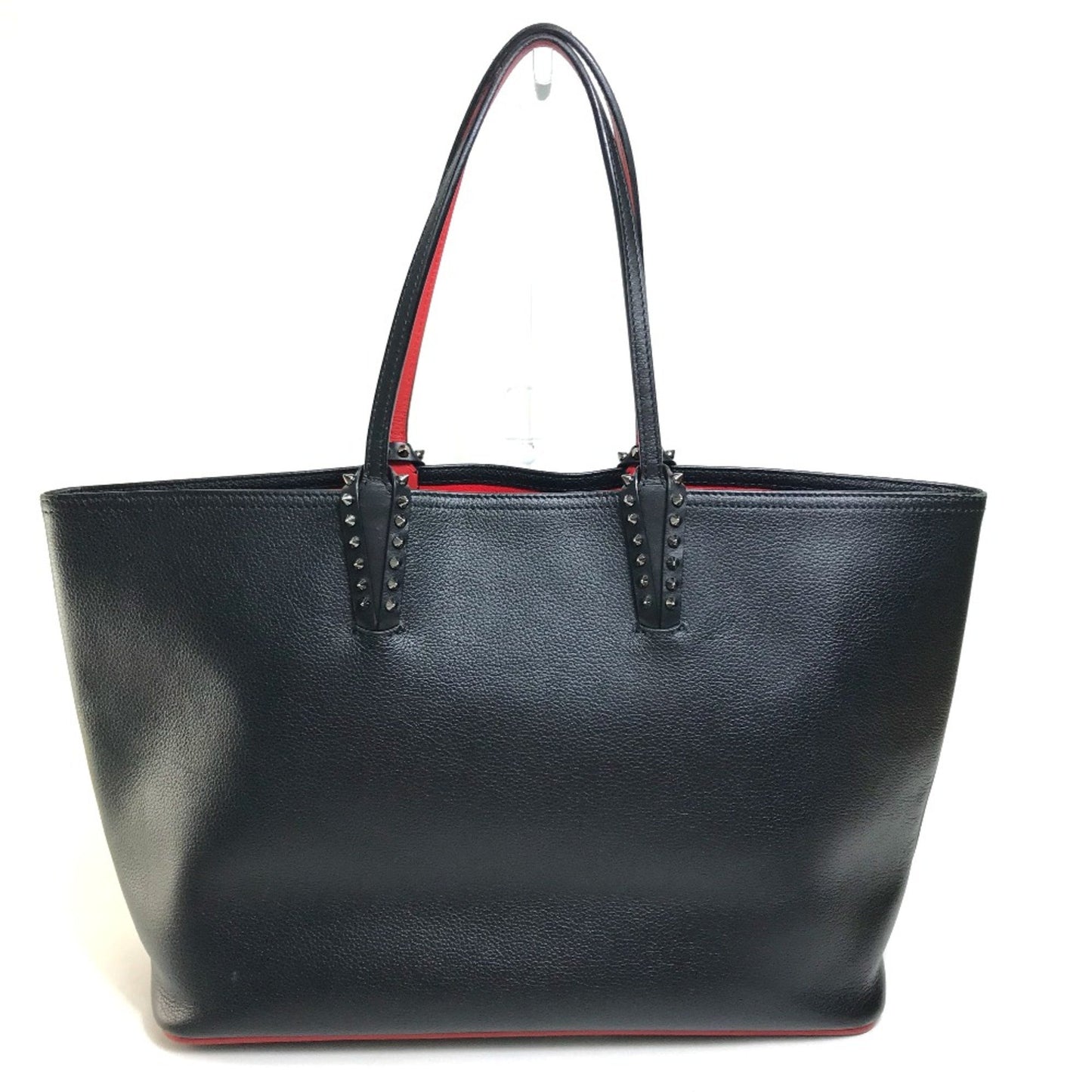 Christian Louboutin Cabata, Black, Leather, tote