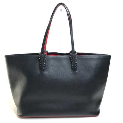 Christian Louboutin Cabata, Black, Leather, tote