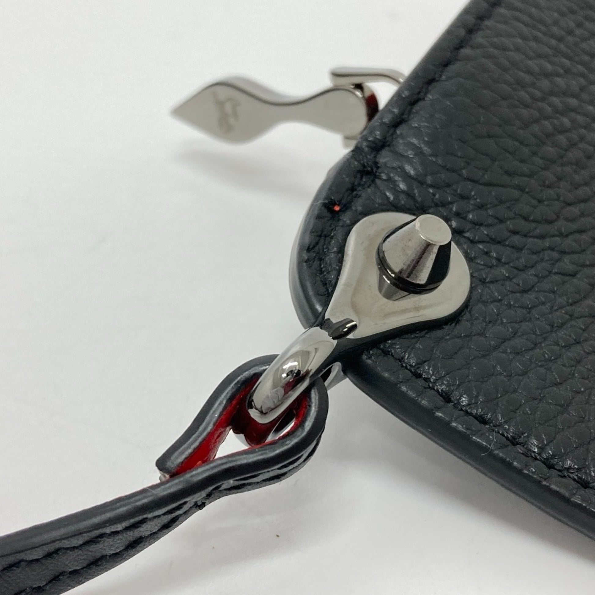 Christian Louboutin Cabata, Black, Leather, tote