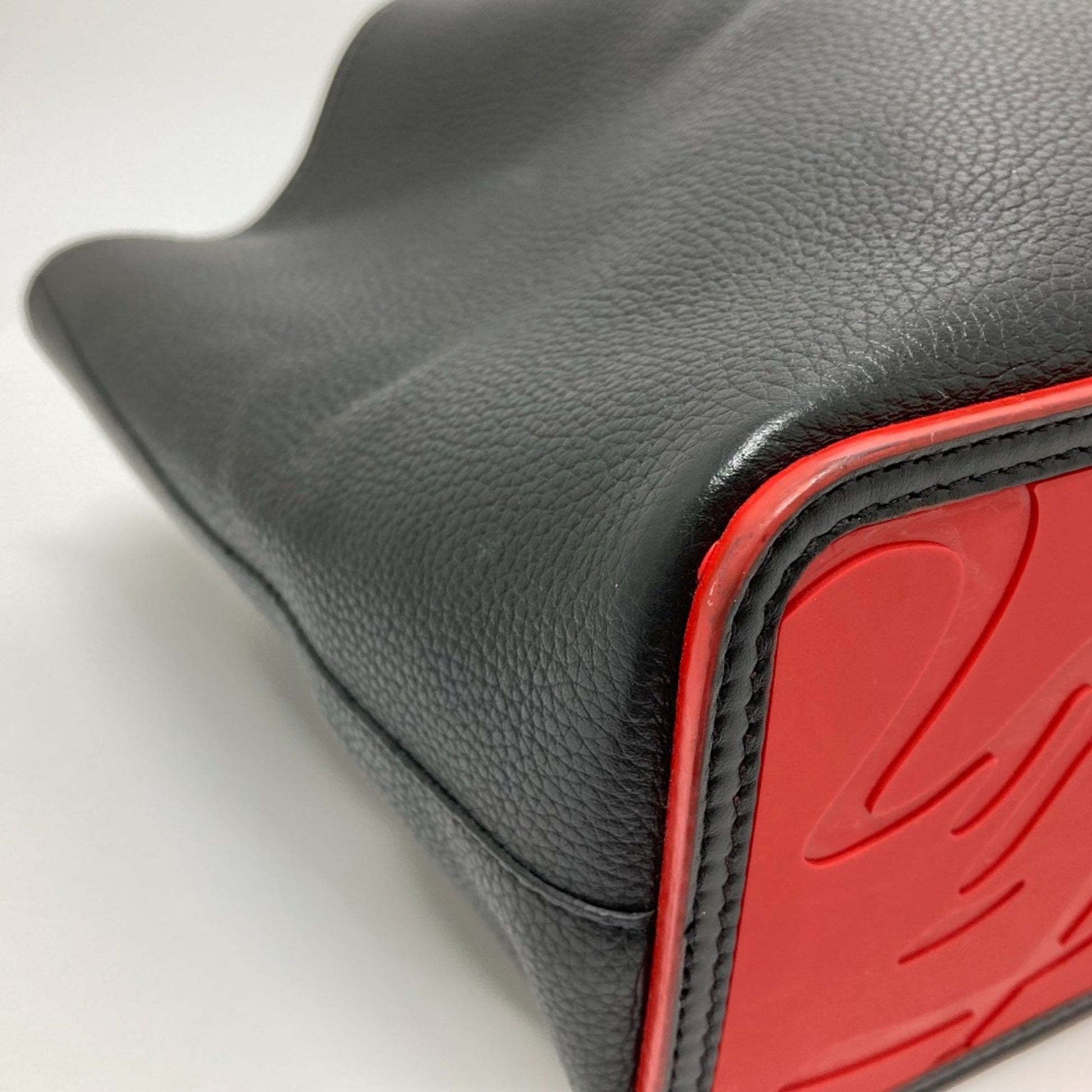 Christian Louboutin Cabata, Black, Leather, tote