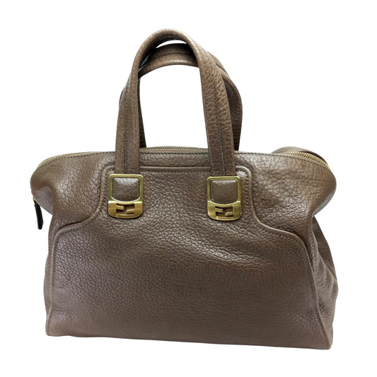 Fendi Chameleon, Brown, Leather, tote