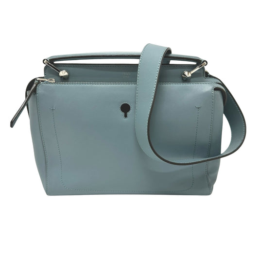 Fendi Dot Com, Blue, Leather, handbag