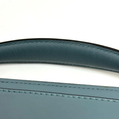 Fendi Dot Com, Blue, Leather, handbag