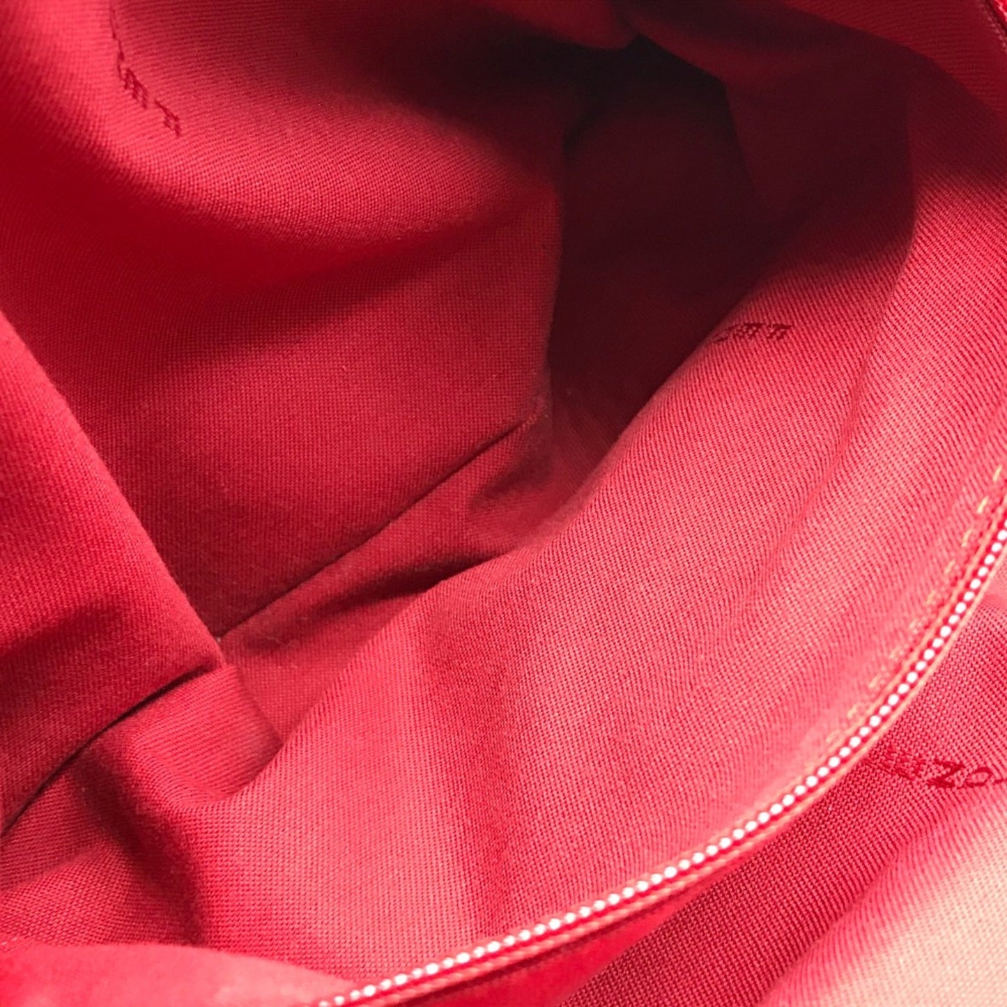 Fendi Chameleon, Red, Leather, handbag