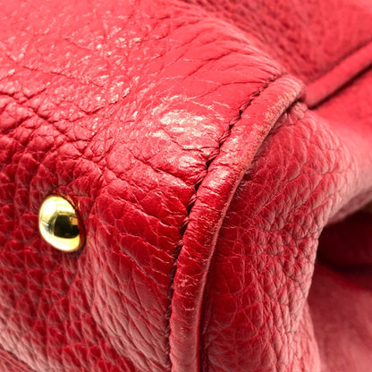 Fendi Chameleon, Red, Leather, handbag