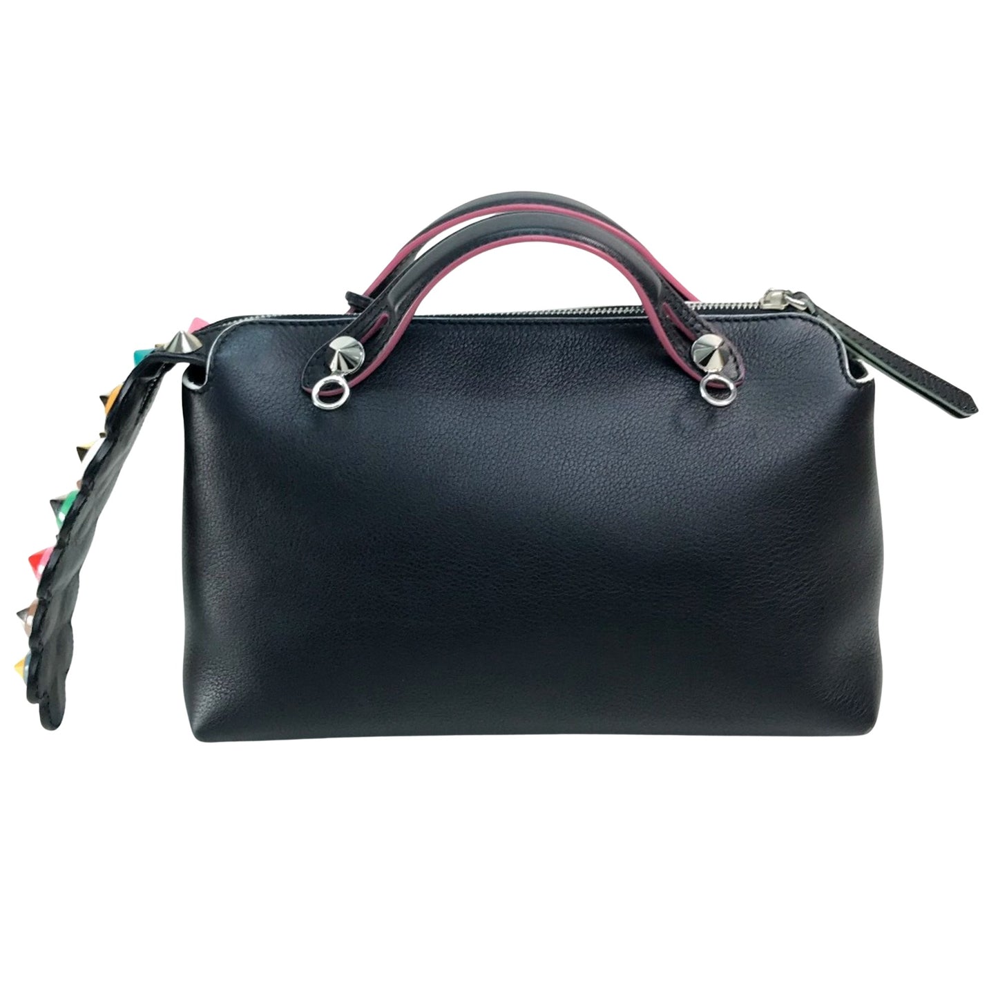 Fendi By the way Medium, Black, Leather, shoulder