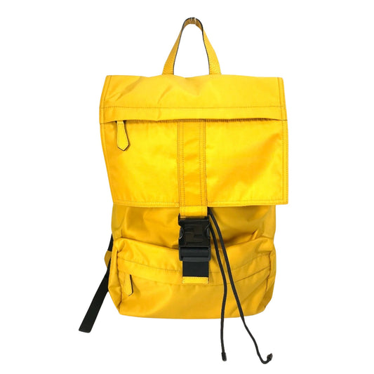 Fendi FF, Yellow, Synthetic, backpack