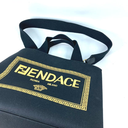 Fendi, Black, Canvas, tote