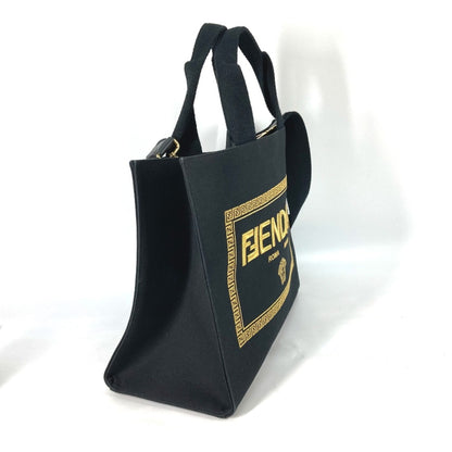 Fendi, Black, Canvas, tote