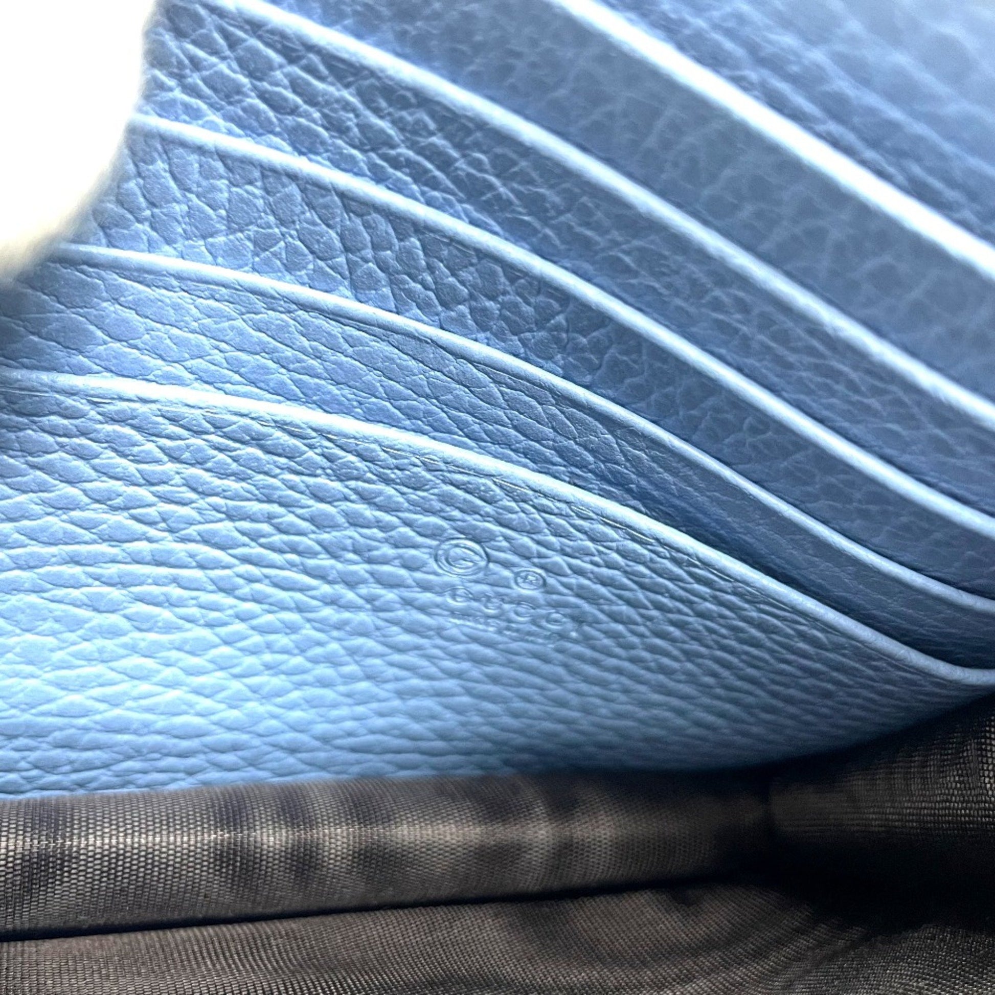 Gucci Betty, Blue, Leather, wallet