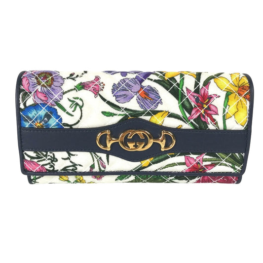 Gucci GG flora, Multicolour, Cloth, wallet