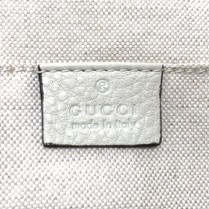 Gucci, White, Leather, backpack