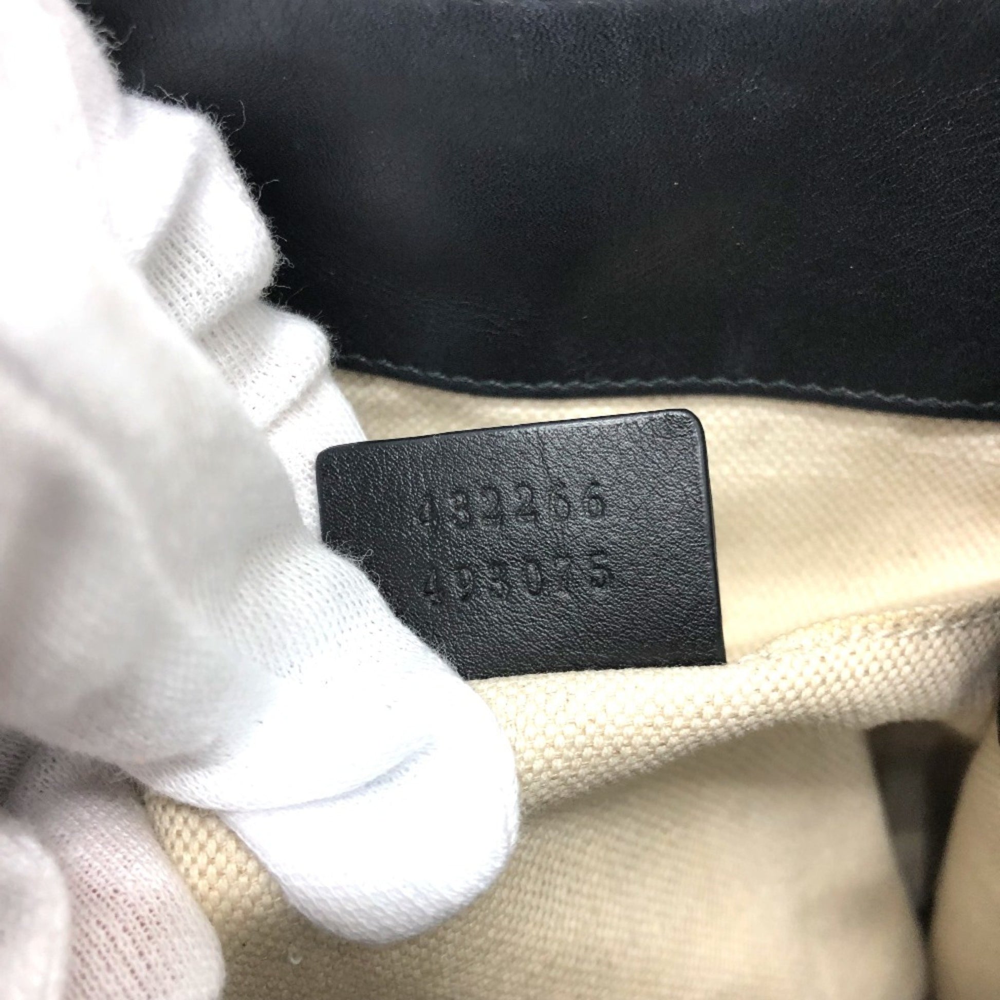 Gucci Animalier, Black, Leather, backpack