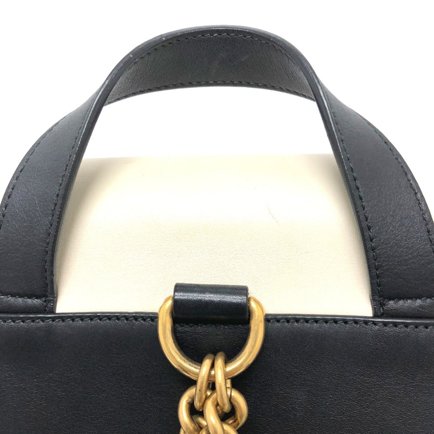 Gucci Animalier, Black, Leather, backpack
