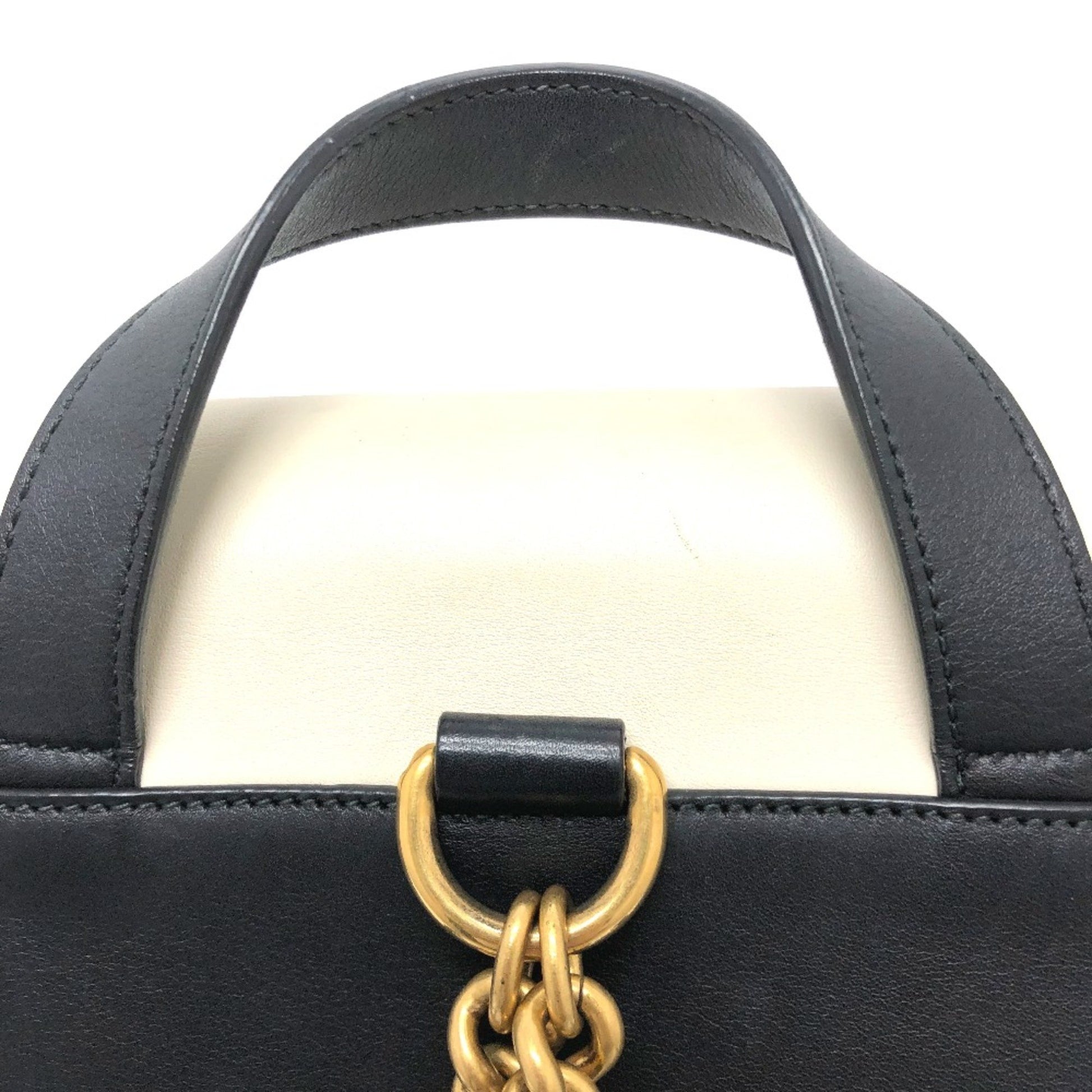 Gucci Animalier, Black, Leather, backpack